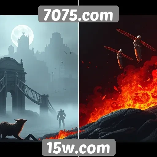 Comparação de gráficos entre jogos de 7075.com