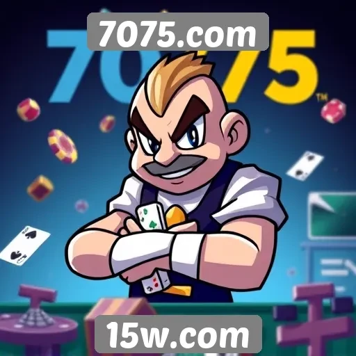 Como o 7075.com se posiciona no mercado de jogos online